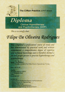 DHP Certificate